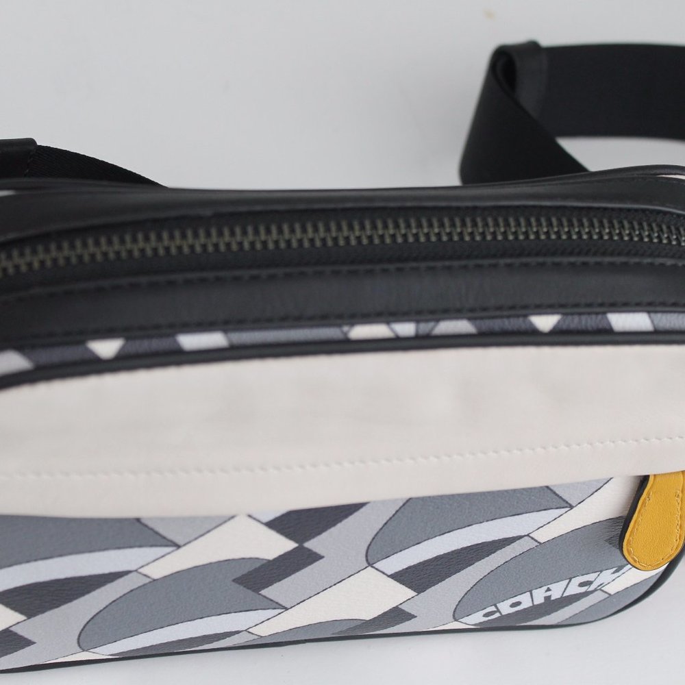 NWT Coach 1976 Graham deco bridge print leather crossbody bag COLORBLOCK purse - Picture 6 of 15